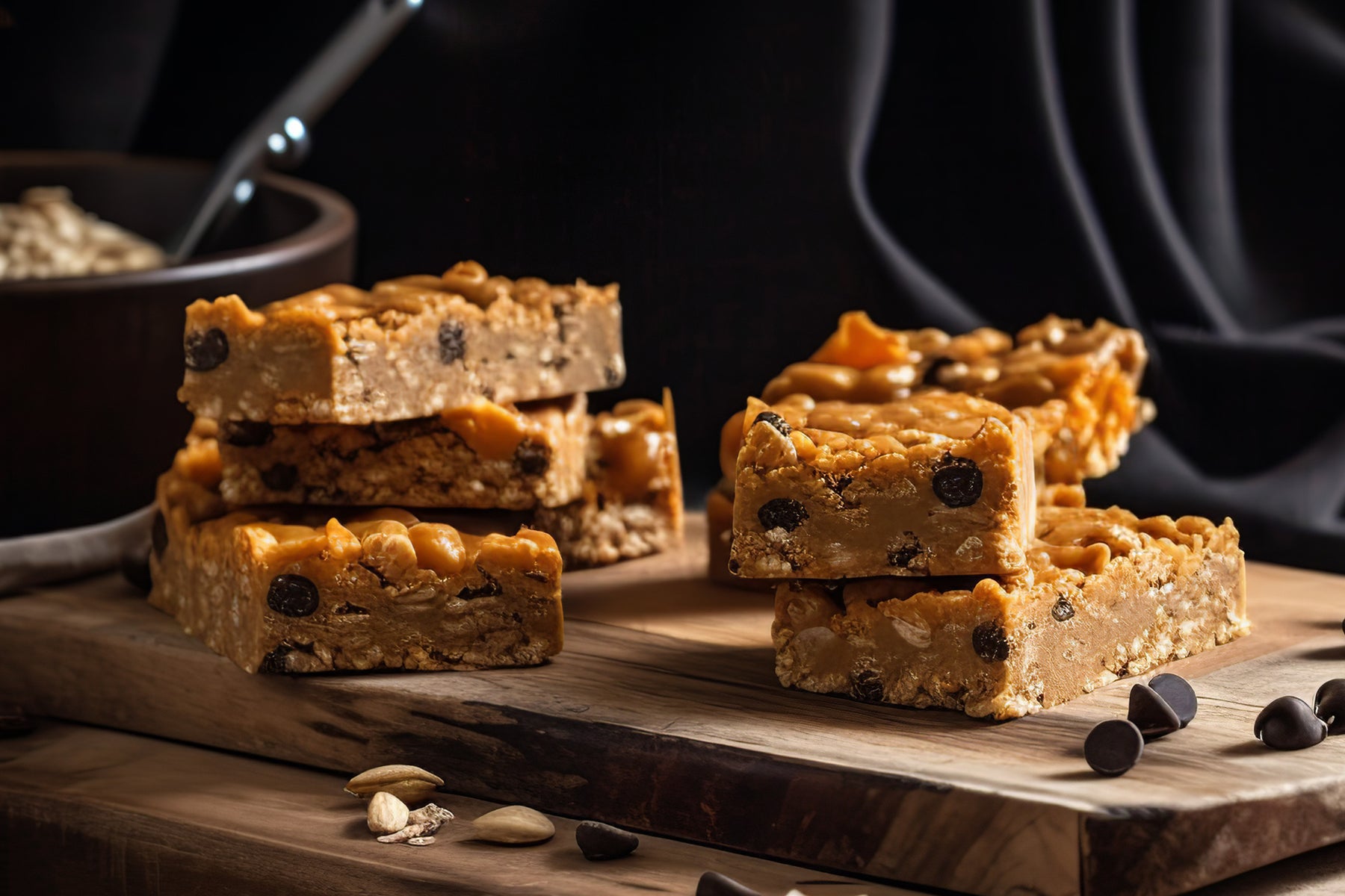 Satisfy Your Sweet Tooth Without Spiking Your Blood Sugar: No-Bake Chocolate Peanut Butter Bars