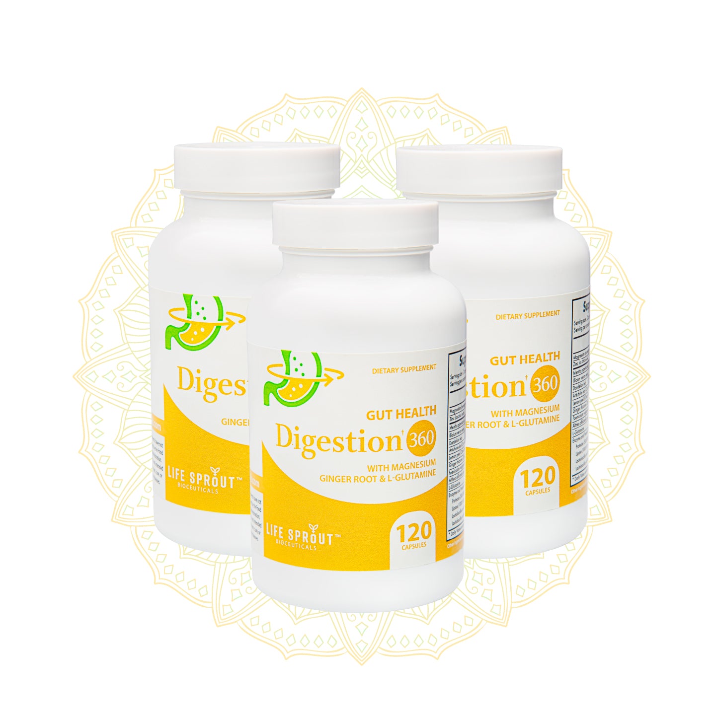 Digestion 360 - Digestion and Gut Health - New Improved Formula