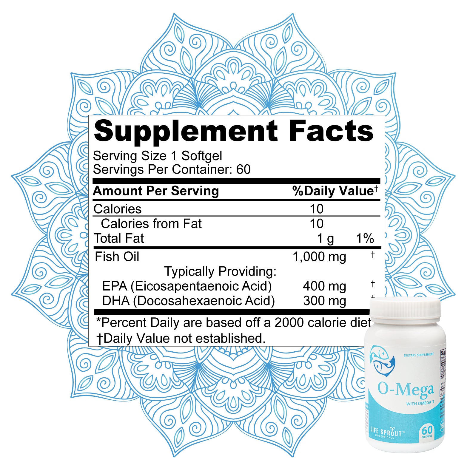 O-Mega - Omega 3 Supplement