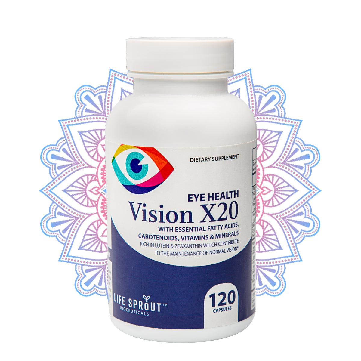 VISION X20 | Vision Health Support | All Natural Supplement